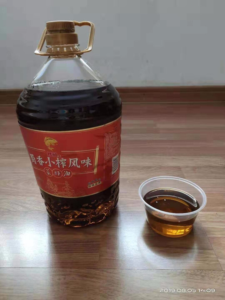 鲤鱼牌 非转基因 物理压榨 蜀香小榨风味菜籽油5L怎么样，好用吗，口碑，心得，评价，试用报告,第3张