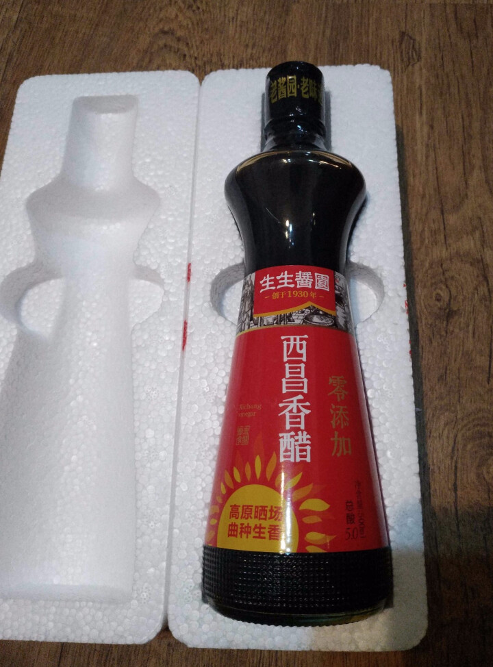 【生生酱园】西昌香醋500ml*1瓶凉拌醋吃面香醋零添加高海拔晾晒怎么样，好用吗，口碑，心得，评价，试用报告,第4张