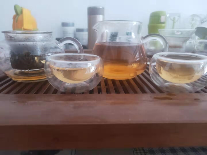 斗记 普洱茶【2015年布朗山】生茶饼茶357g 云南茶叶春茶棉纸礼盒包装 试饮装（7克/份）不单卖怎么样，好用吗，口碑，心得，评价，试用报告,第3张