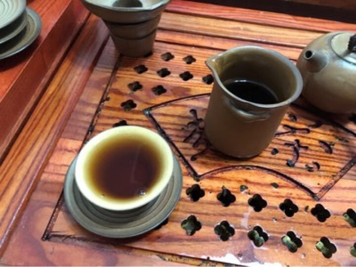 【当日达】七彩云南茶叶普洱茶熟茶饼庆沣祥雀之韵普洱熟茶非生茶精美礼盒装357g怎么样，好用吗，口碑，心得，评价，试用报告,第4张