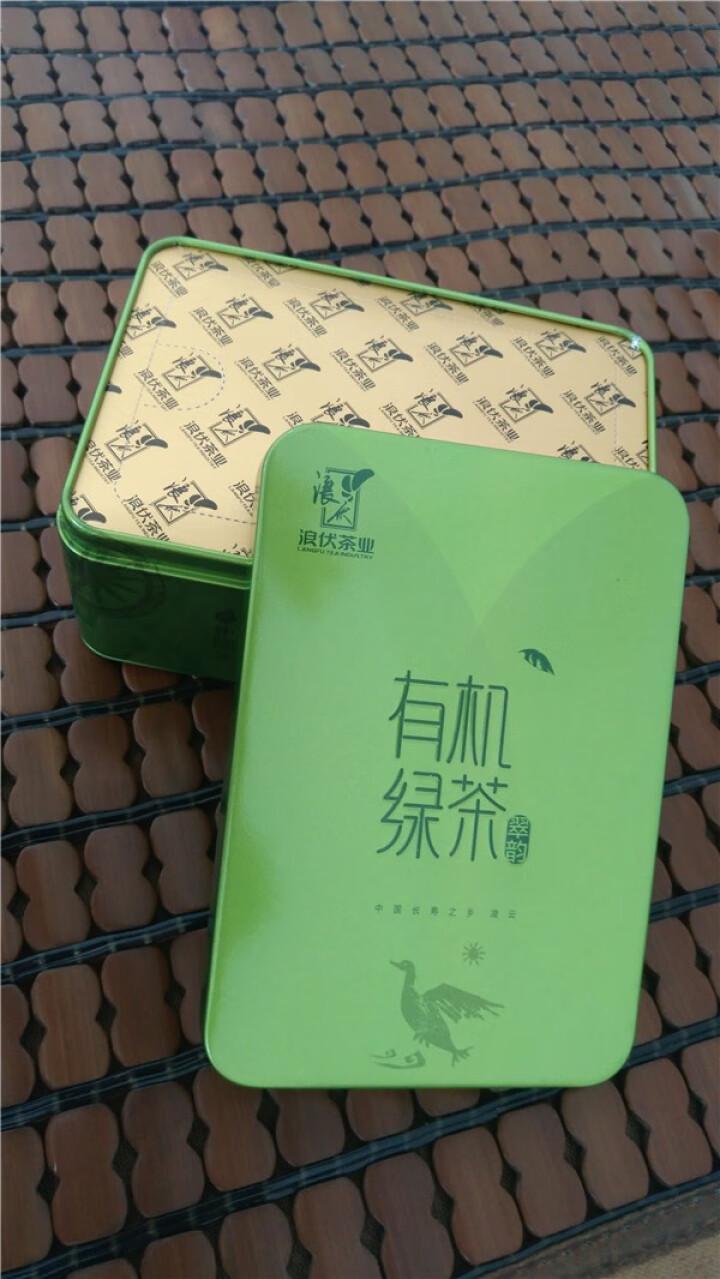 浪伏有机茶有机绿茶2019新茶广西茶凌云白毫茶凌云茶特级正品茶叶铁罐装茶叶真空包装茶绿茶翠韵96g怎么样，好用吗，口碑，心得，评价，试用报告,第2张