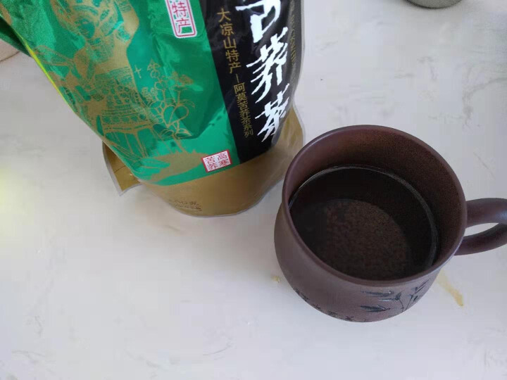 阿莫 苦荞茶荞麦茶 四川大凉山特产全颗粒黑苦荞 养生粗粮茶叶 黄苦荞500g 袋怎么样，好用吗，口碑，心得，评价，试用报告,第3张