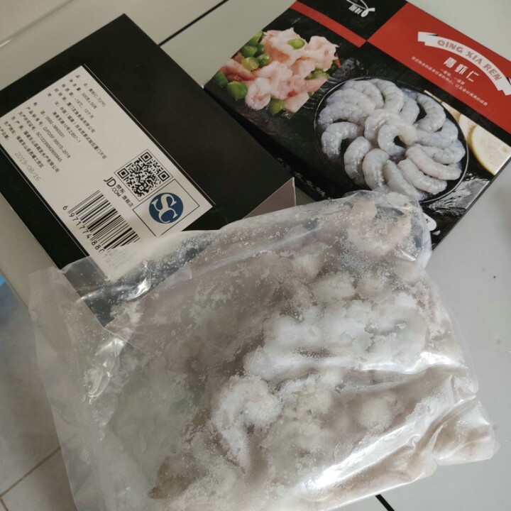 友鱼鲜生  鲜虾仁 去虾线 宝宝辅食 冷冻虾仁1kg（约100,第5张