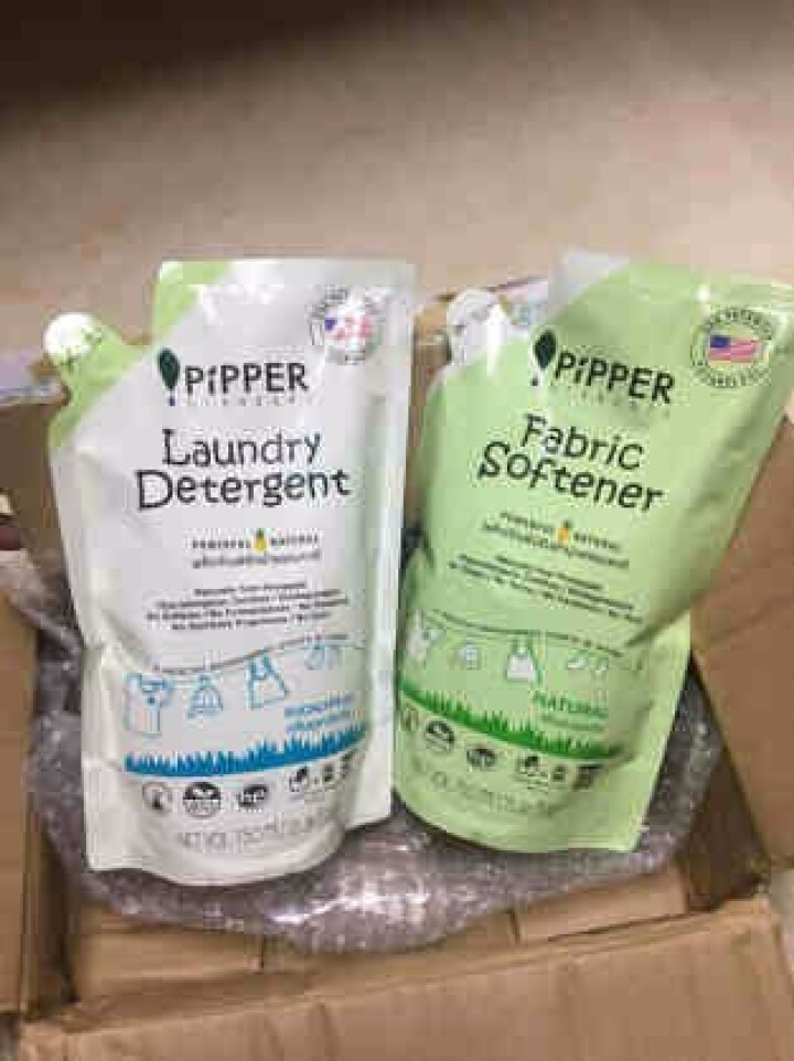 PIPPER 洗衣液补充装750ml+柔顺剂补充装750ml怎么样，好用吗，口碑，心得，评价，试用报告,第3张