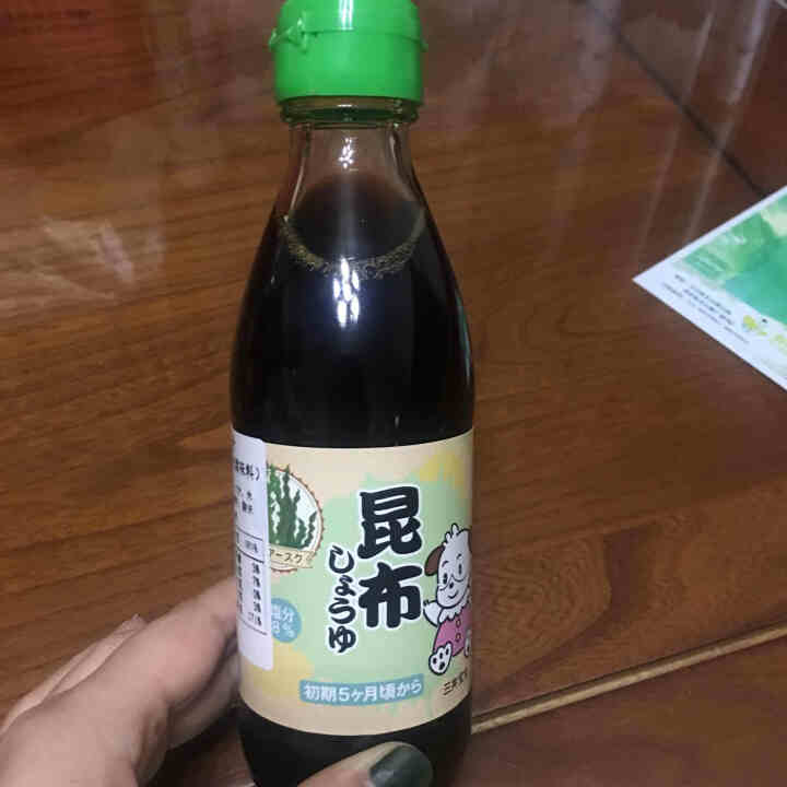 三井宝宝昆布酱油200ml/瓶  辅食调味汁拌饭料日本进口儿童酱油怎么样，好用吗，口碑，心得，评价，试用报告,第3张