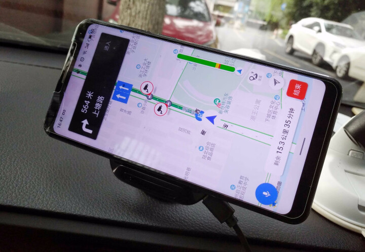 科大讯飞生态小飞智驾车载手机支架语音声控多功能支撑车内智能导航中控仪表台通用磁吸支架汽车蓝牙AI助手 炫酷黑怎么样，好用吗，口碑，心得，评价，试用报告,第5张