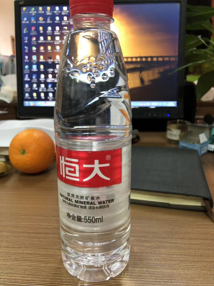 【整箱买一送一】恒大 天然矿泉水饮用水瓶装水非纯净水 550ml*1瓶（样品不售卖）怎么样，好用吗，口碑，心得，评价，试用报告,第2张