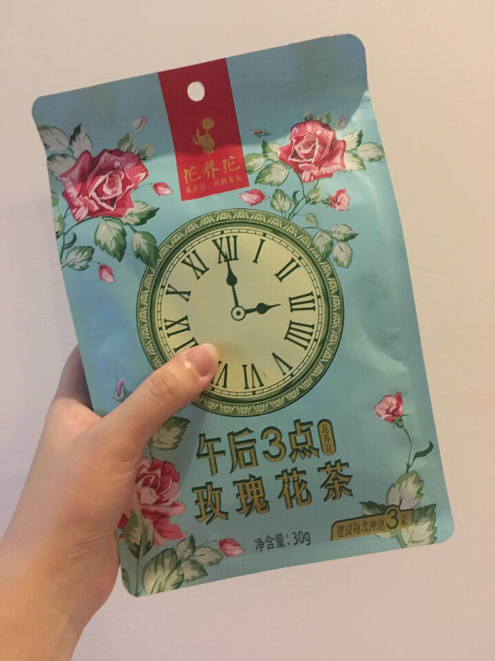 花养花 玫瑰花茶特级玫瑰花茶大朵花冠茶花草茶平阴烘干无硫纸袋装30g 30g怎么样，好用吗，口碑，心得，评价，试用报告,第2张