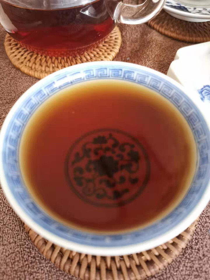 大益普洱茶 熟茶 2019年红韵圆茶 100克/饼  一小饼怎么样，好用吗，口碑，心得，评价，试用报告,第6张