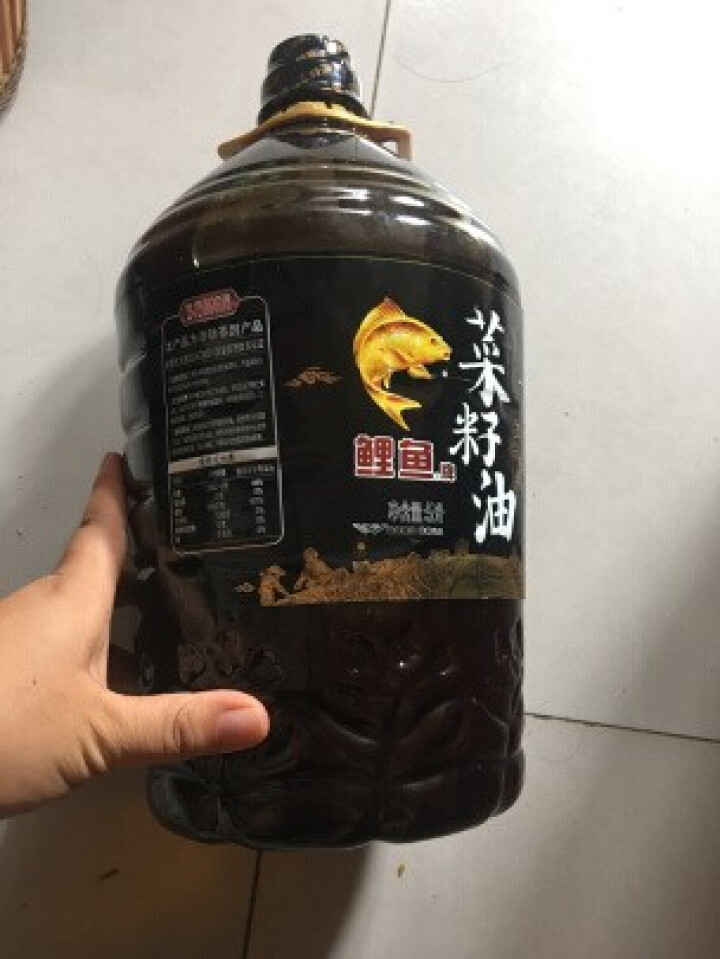 鲤鱼牌 正宗原香菜籽油5L 四川菜籽油 非转基因压榨   生态基地 小榨 食用油怎么样，好用吗，口碑，心得，评价，试用报告,第4张