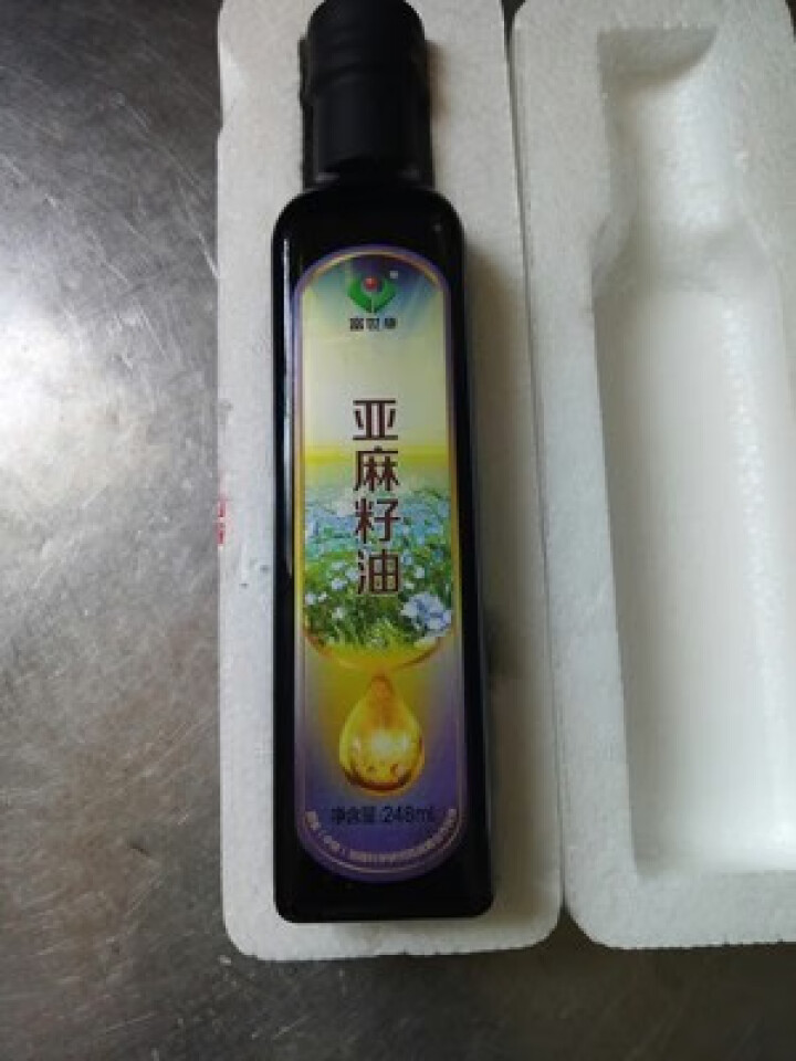 富世康 亚麻籽油冷榨初榨食用油 月子油 248ml怎么样，好用吗，口碑，心得，评价，试用报告,第2张