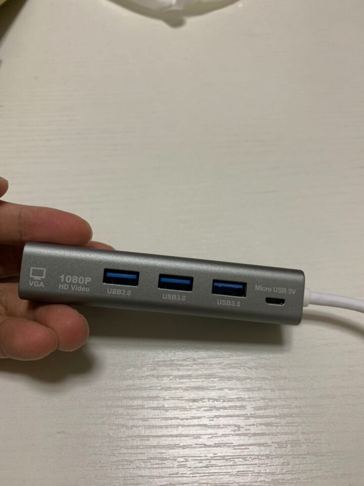 铭日 USB转VGA+USB HDMI转接器 电脑视频转换外置显卡笔记本台式机接电视投影高清同屏扩展 USB转VGA+USB 标配版怎么样，好用吗，口碑，心得，,第3张