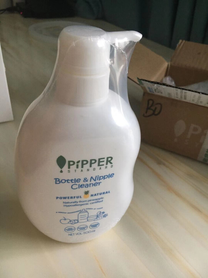 PIPPER 奶瓶奶嘴清洁剂 500ml 植物酵素 清洁剂奶瓶怎么样，好用吗，口碑，心得，评价，试用报告,第3张