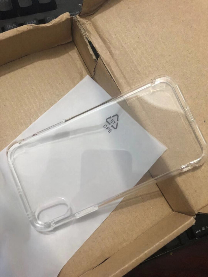 美跃 苹果8plus手机壳iphone8防摔套6s硅胶透明6p全包边气囊7p男潮牌xr新款iphon iPhone X/XS 透明 创意防摔壳怎么样，好用吗，口,第2张