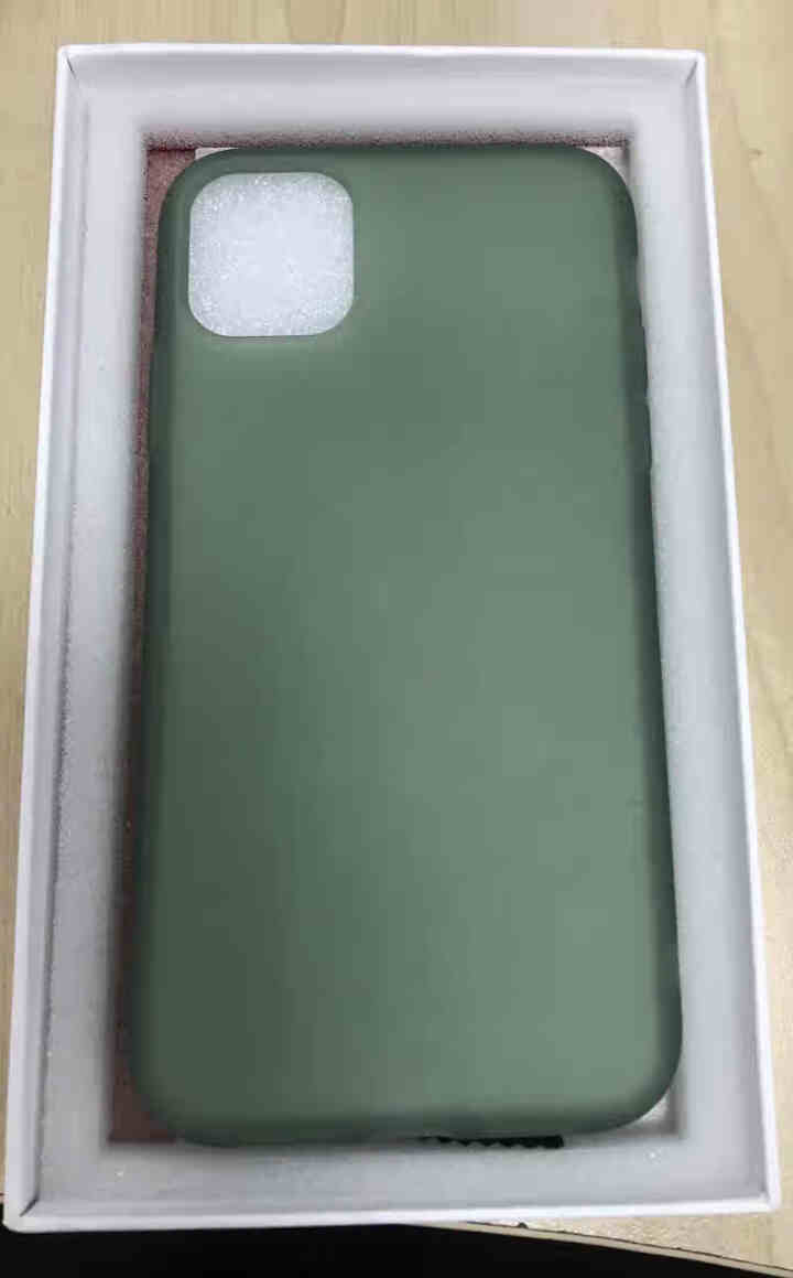 翼盾苹果11 pro手机壳iPhone 11 Pro Max液态乳胶全包保护套硅胶磨砂超薄防摔暗夜绿 苹果11 【6.1寸】暗夜绿怎么样，好用吗，口碑，心得，评,第3张