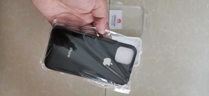 JJMM iphone11proMax手机壳新款电镀软边钢化玻璃苹果11个性网红全包防摔壳套潮款 亮面黑【送全屏钢化膜】 iphone11pro（5.8英寸）怎,第4张