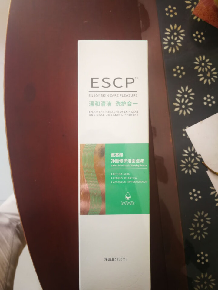 ESCP氨基酸洗面奶洁面慕斯深层清洁敏感肌温和泡沫卸妆带刷头男女 1瓶怎么样，好用吗，口碑，心得，评价，试用报告,第2张