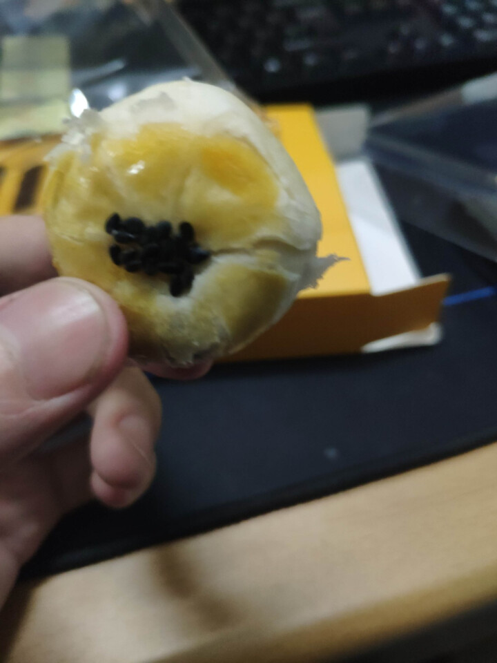 花见拾乐海鸭蛋黄酥迷你款20g*8枚盒装广西特产北海海鸭蛋下午茶糕点160g/盒 迷你蛋黄酥8枚装怎么样，好用吗，口碑，心得，评价，试用报告,第4张