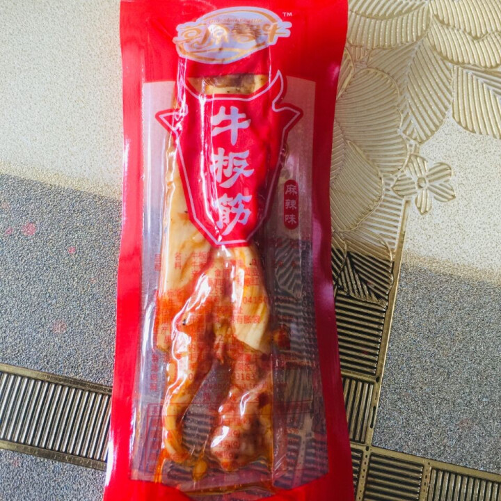 【满199减100】草原馨牛 内蒙香辣牛板筋108g 牛筋麻辣味休闲零食 肉干肉脯牛肉干小包装 麻辣味108g怎么样，好用吗，口碑，心得，评价，试用报告,第3张