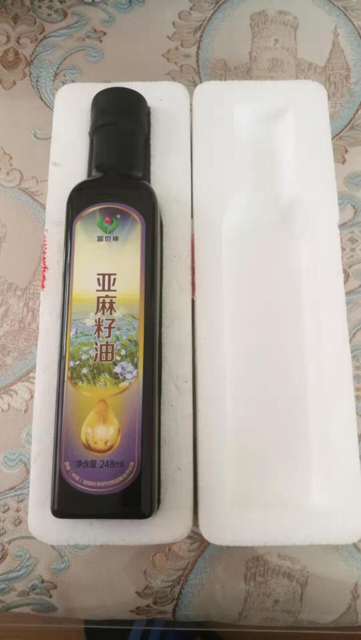 富世康 亚麻籽油冷榨初榨食用油 月子油 248ml怎么样，好用吗，口碑，心得，评价，试用报告,第2张