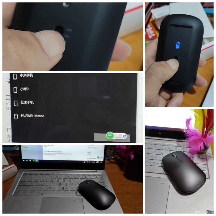 华为（HUAWEI） 原装蓝牙无线鼠标 笔记本电脑商务办公家用无线鼠标 灰色怎么样，好用吗，口碑，心得，评价，试用报告,第4张