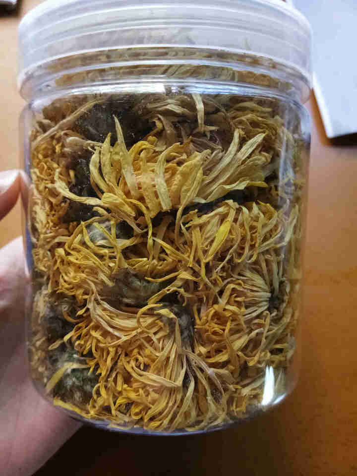 茶叶 菊花茶 金丝皇菊 一杯一朵 共约100朵 大朵菊花 江西修水菊明目凉茶可搭枸杞去火下火 祥雯阁 金丝皇菊 25g*两罐怎么样，好用吗，口碑，心得，评价，试,第3张