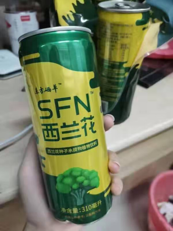 东方硒草 SFN西兰花植物饮料 种子水提物 萝卜硫苷 酸甜爽口 整箱装 310ml*6罐装怎么样，好用吗，口碑，心得，评价，试用报告,第4张