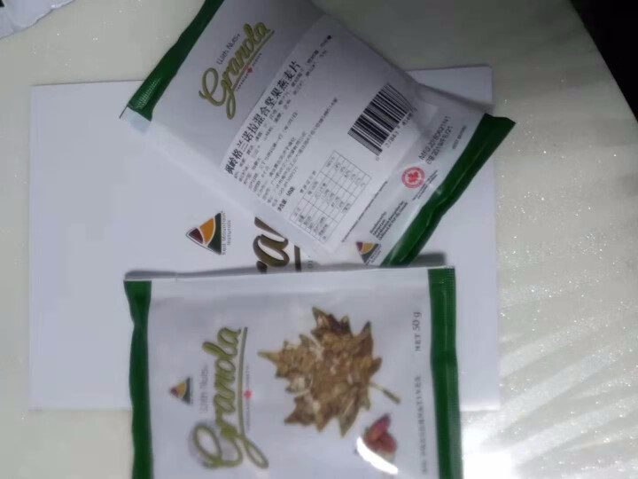 枫岭格兰诺拉燕麦片 独立包装50g/袋 混合果仁 50g怎么样，好用吗，口碑，心得，评价，试用报告,第4张