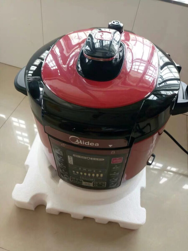 美的（Midea）电压力锅家用5L智能全自动双胆高压锅电饭煲多功能12小时预约3,第2张