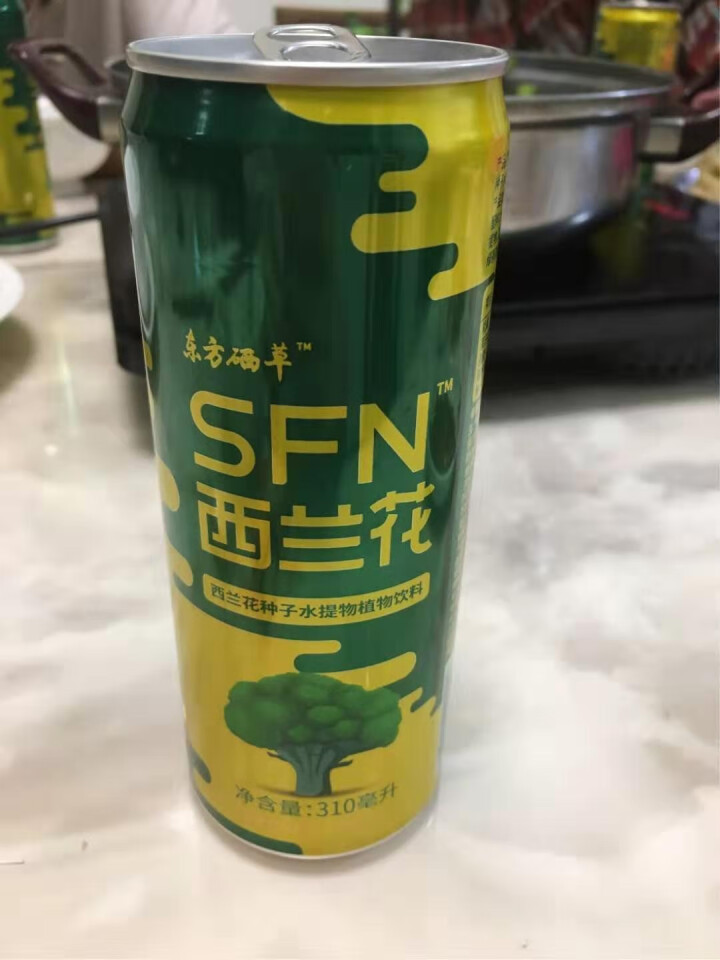 东方硒草 SFN西兰花植物饮料 种子水提物 萝卜硫苷 酸甜爽口 整箱装 310ml*6罐装怎么样，好用吗，口碑，心得，评价，试用报告,第2张