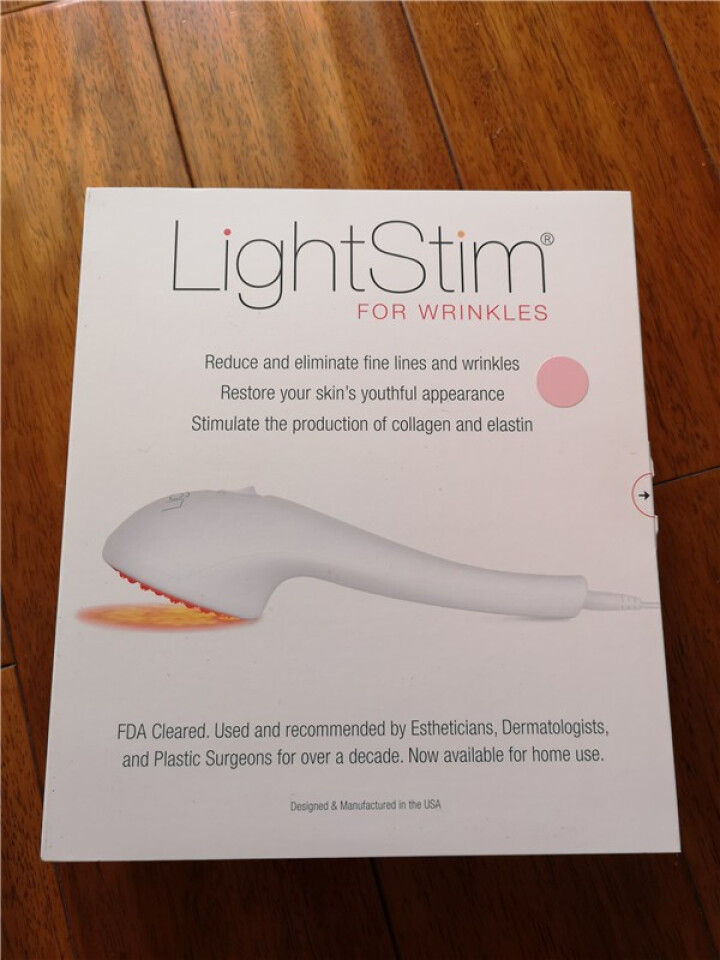 丽丝顿（lightstim）红光电子美容仪家用脸部抗皱嫩肤美颜LED大小排灯 粉色红光仪+精华液+眼罩怎么样，好用吗，口碑，心得，评价，试用报告,第2张