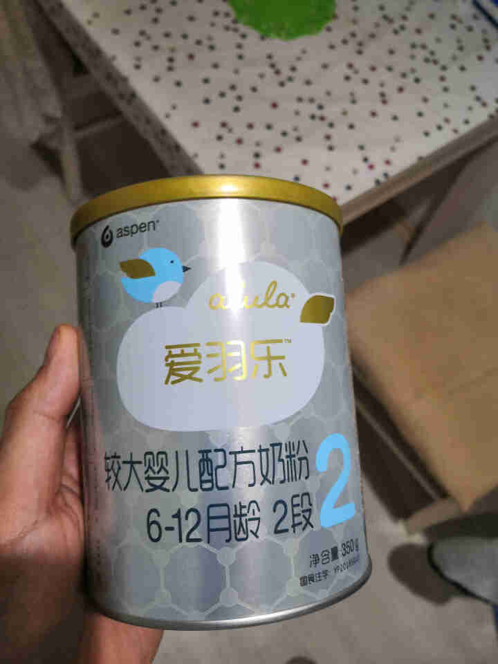 爱羽乐alula新西兰原装进口较大婴儿配方奶粉2段6,第3张