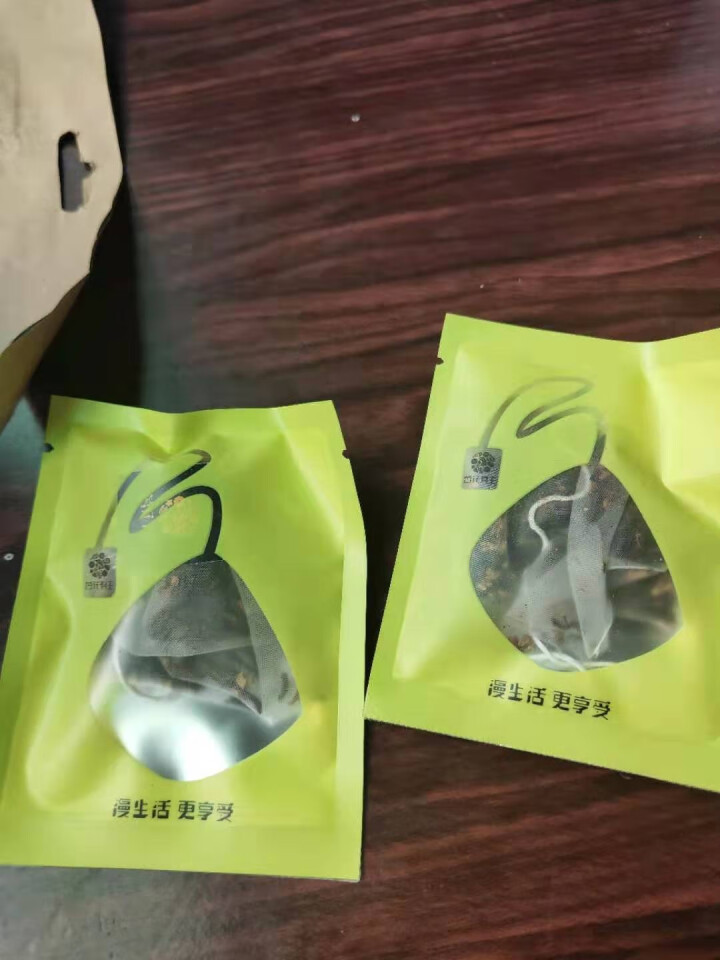 茗花有主 桂花普洱茶50袋150g袋泡茶包茶叶三角立体独立小袋包装养生泡水喝的花草茶怎么样，好用吗，口碑，心得，评价，试用报告,第3张