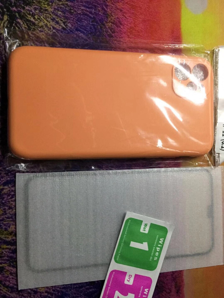 幸运钻 苹果11手机壳全包液态硅胶iphone11Pro Max防摔男11Pro全包边软壳 小孔【苹果11】橙色 纯色（液态硅胶）怎么样，好用吗，口碑，心得，评,第3张