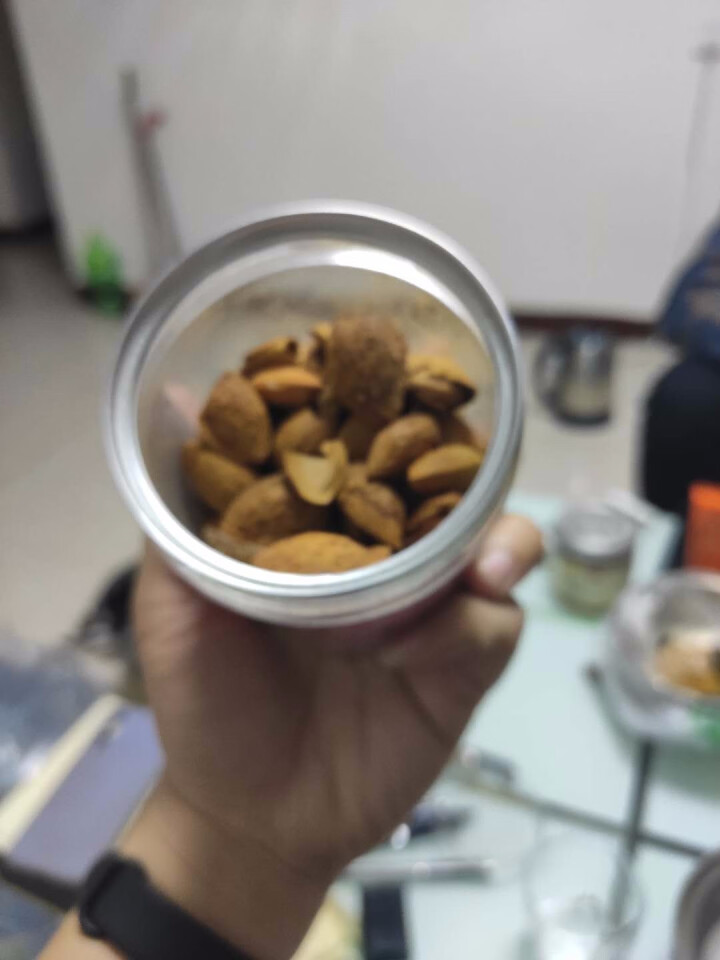 圣诞礼物每日坚果巴旦木500g奶油味果仁扁桃仁休闲小零食干果散装孕妇零食 罐装250g*1罐怎么样，好用吗，口碑，心得，评价，试用报告,第3张