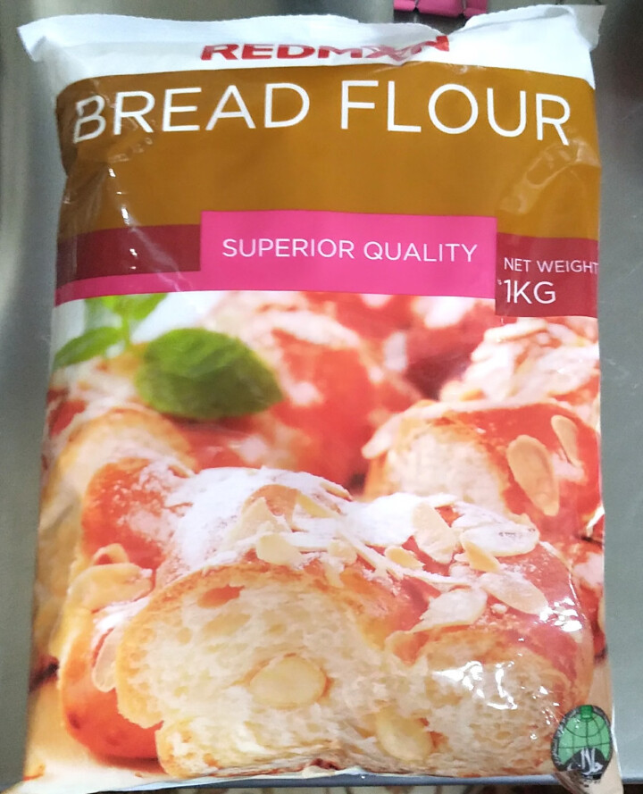 红人（REDMAN）面包粉 家用 高筋面粉 烘培原料 预拌面包粉 进口 BREAD FLOUR面包粉 新加坡进口怎么样，好用吗，口碑，心得，评价，试用报告,第2张