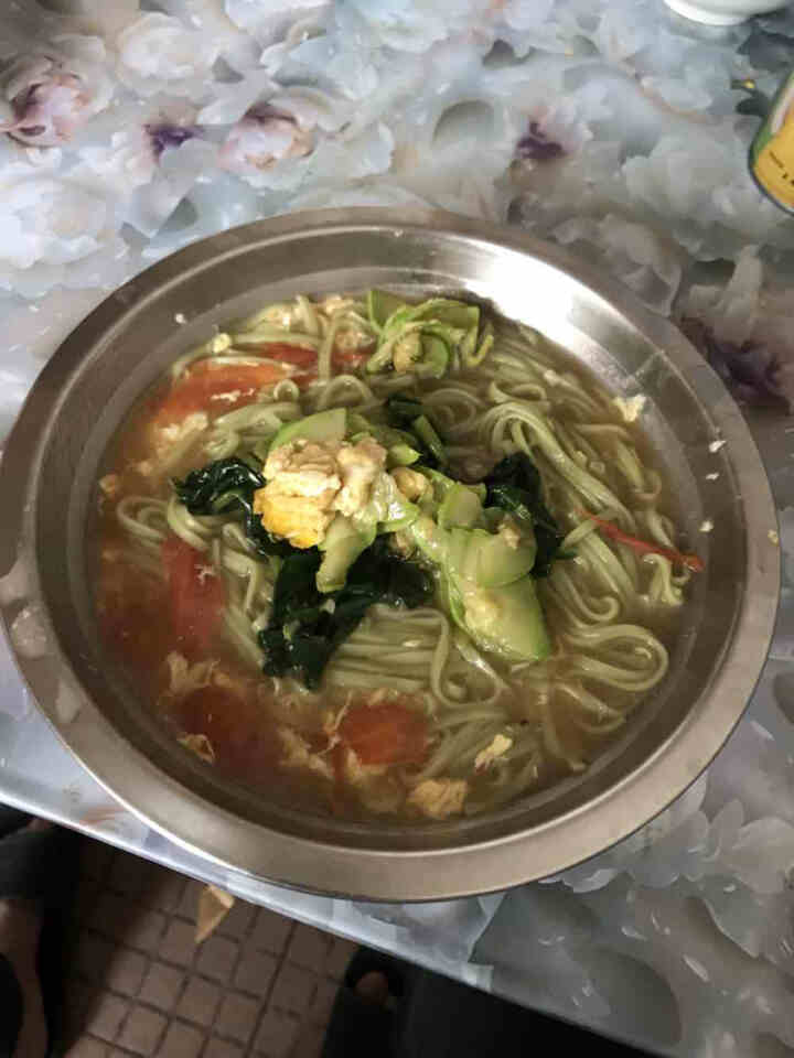 神遇堂菠菜蔬菜挂面营养杂粮面条低脂早餐主食速食 4袋装怎么样，好用吗，口碑，心得，评价，试用报告,第4张