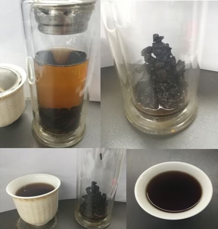 宫明茶叶 糯香普洱茶熟茶 碎银子普洱易武古树熟茶老茶头茶化石100克怎么样，好用吗，口碑，心得，评价，试用报告,第4张