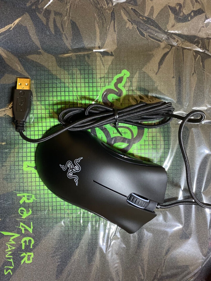 雷蛇（Razer）毒蝰炼狱蝰蛇V2标准版精英版双侧键有线游戏鼠标 （电竞鼠标绝地求生吃鸡鼠标） 标准版2000DPI单光工包（双侧键）怎么样，好用吗，口碑，心得,第4张