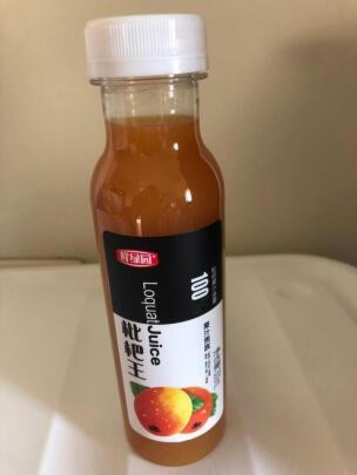 鲜绿园 枇杷汁100%枇杷王枇杷原浆果汁饮料大瓶饮料300ml 单瓶装试饮活动怎么样，好用吗，口碑，心得，评价，试用报告,第5张