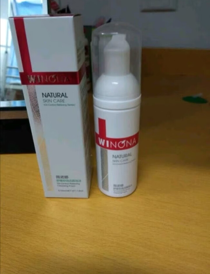 薇诺娜（WINONA）舒缓控油洁面泡沫50ml（洁面 氨基酸洗面奶 泡沫洗面奶 油痘肌敏感肌肤男女）怎么样，好用吗，口碑，心得，评价，试用报告,第4张