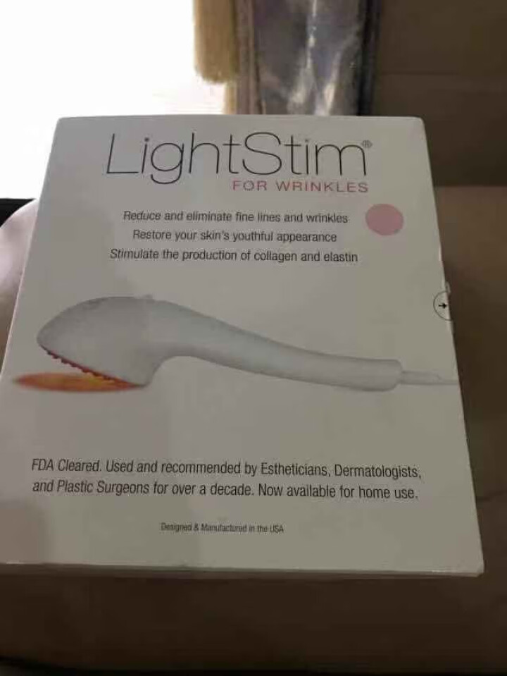 丽丝顿（lightstim）红光电子美容仪家用脸部抗皱嫩肤美颜LED大小排灯 粉色红光仪+精华液+眼罩怎么样，好用吗，口碑，心得，评价，试用报告,第2张