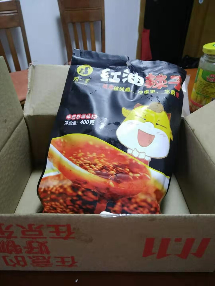 刘一手芝麻红油调味料400g 四川钵钵鸡冷串串调味品重庆油辣子火锅调料凉拌菜佐料怎么样，好用吗，口碑，心得，评价，试用报告,第4张