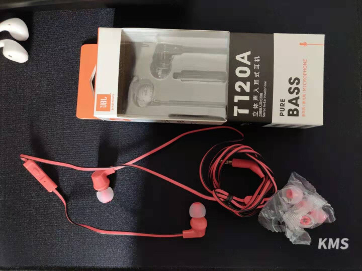 JBL T120A有线耳机 入耳式运动耳机带麦 绚丽红怎么样，好用吗，口碑，心得，评价，试用报告,第4张