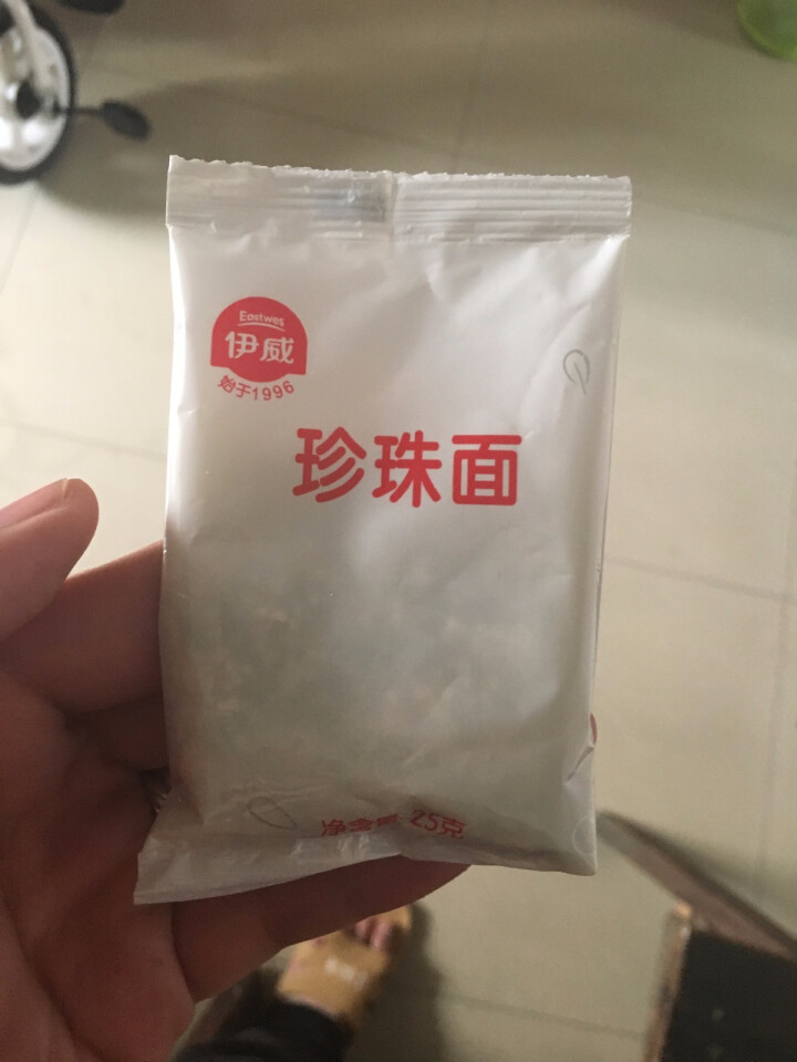 伊威(Eastwes) 婴儿宝宝辅食儿童粒粒面多维颗粒珍珠无盐面条250g怎么样，好用吗，口碑，心得，评价，试用报告,第3张