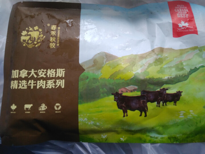 春禾秋牧 加拿大板腱牛排 200g 2,第2张