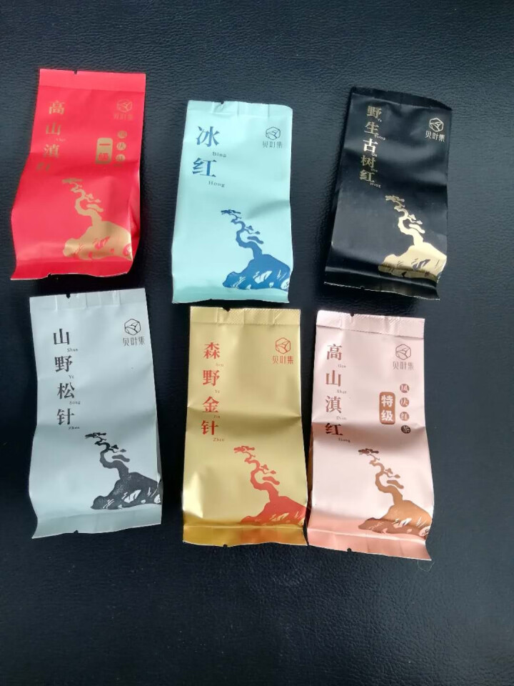 贝叶集红茶2019古树滇红古树红冰红特级红茶品鉴装浓香型6包套装怎么样，好用吗，口碑，心得，评价，试用报告,第3张