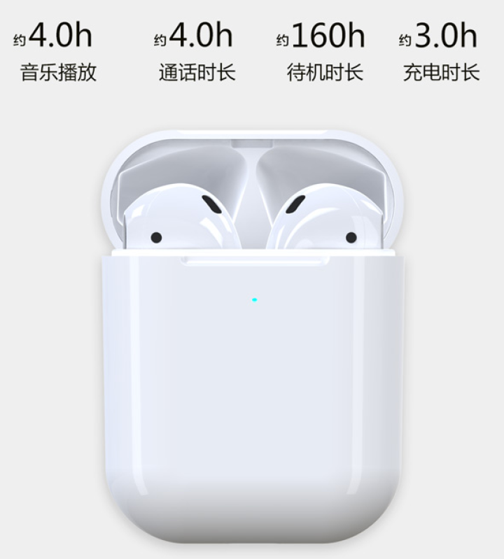 OTX Tpods无线耳机蓝牙 适用于苹果OPPO华为vivo小米Air运动消噪手机游戏耳机 【2020顶配 AI版】怎么样，好用吗，口碑，心得，评价，试用报告,第2张