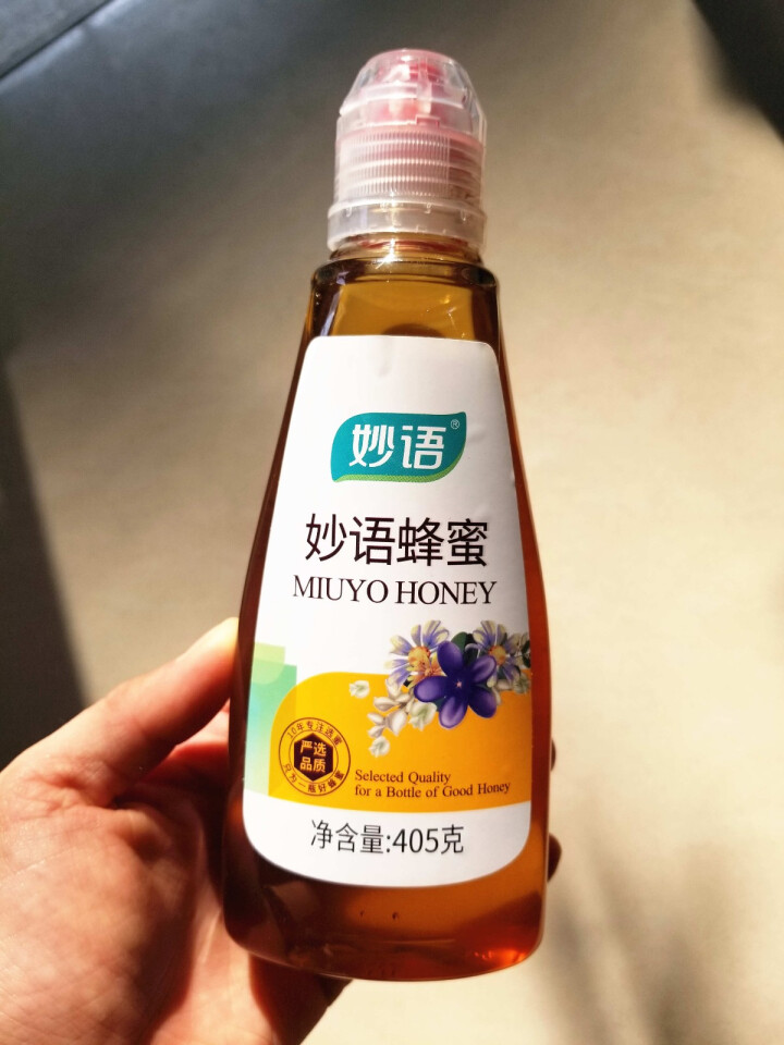 妙语（MiuYo）纯净天然农家自产土取蜂蜜 405g*1瓶怎么样，好用吗，口碑，心得，评价，试用报告,第2张