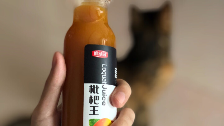 鲜绿园 枇杷汁100%枇杷王枇杷原浆果汁饮料大瓶饮料300ml 单瓶装试饮活动怎么样，好用吗，口碑，心得，评价，试用报告,第2张